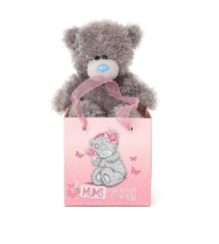 Me to You Bear in bag If Mums were flowers I'd pick you