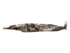 Parelsjaal Magnetische Parel Beige Gebloemd