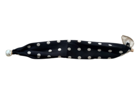 Parelsjaal Magnetische Parel Black Rounds