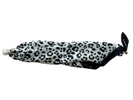 Parelsjaal Magnetische Parel White Leopard