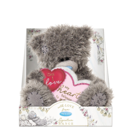 Me to You Knuffel Beer Signature M9 19 cm One I Love My heart belongs to you