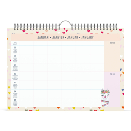 Paper Salad Family Planner 2025 6 personen