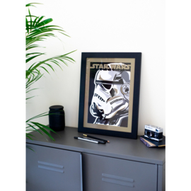 Star Wars Storm Trooper 30x40 cm Framed Print