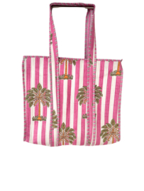 Shoppingbag / Strandtas Tropical Island 47x38 cm