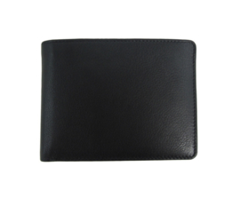 Billfold Nappa Rundleder Zwart