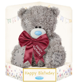 Me to You Knuffel Beer M7 16 cm Happy Birthday Strik