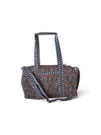 Weekendtas / Reistas Kantha Petrol Paisley 49x33 cm