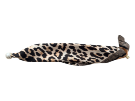 Parelsjaal Magnetische Parel Jaguar Print