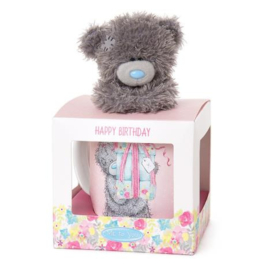 Me To You -  boxed mug and plush Happy Birthday