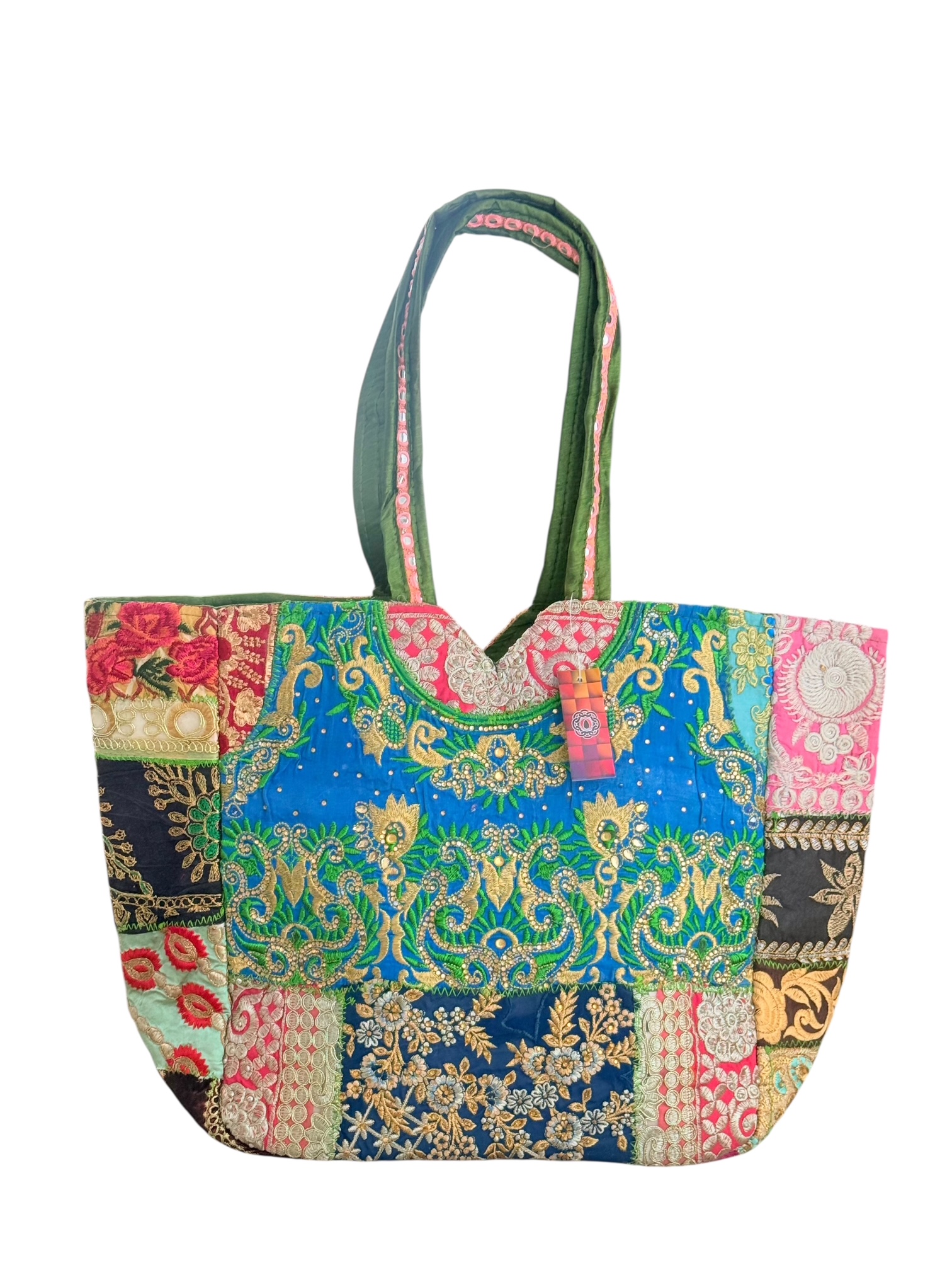 Totebag Shoppingbag Kutch Patchwork Indira 51x36 cm