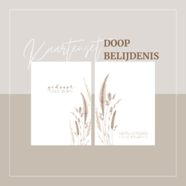 Ansichtkaart collectie - Belijdenis | Doop