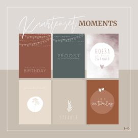 Ansichtkaart Collectie - Moments