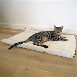 ROSEWOOD KATTENMAND SNUGGLE PLUSH 2 IN 1 PIRAMIDE / DEKEN 30X53X26,5 CM