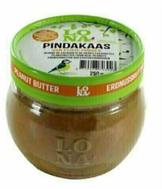 LONA PINDAKAAS MET ECHTE PINDA'S 250 ML OP=OP