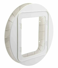 SUREFLAP MONTAGEADAPTER VOOR HUISDIERLUIK #38550 WIT 38X38 CM