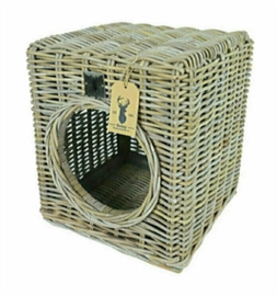 BOONY EST1941 KATTENMAND ROTAN HOCKER 40X40X45 CM