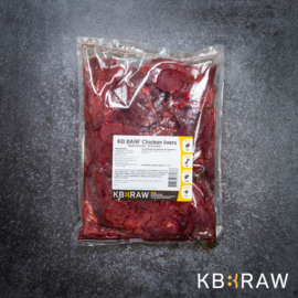 KB BARF - Kippenlevertjes 10 x 1 kilo