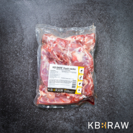 KB BARF - Eendennekken 10 x  1 kilo