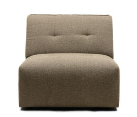 Riviera Maison Lugano Center peluche boucle classic brown