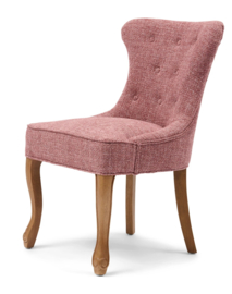 Riviera Maison George Dining Chair Eetkamerstoel Coral Pink