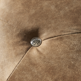 Riviera Maison Bowery Footstool Pellini Camel PRE ORDER