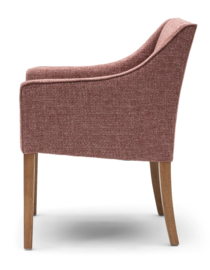 Riviera Maison Savile Row Dining Chair Eeikamerstoel Coral Pink