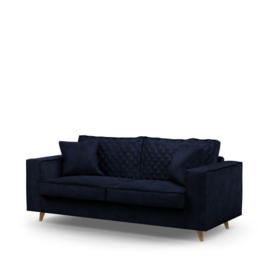 Rivièra Maison Kendall Sofa 2,5 Seater, velvet, estate blue