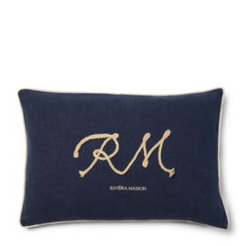 Riviera Maison Coastal Cord Pillow 65x45