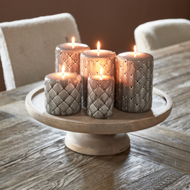 Rivièra Maison Pilllar Candle Padded Flax