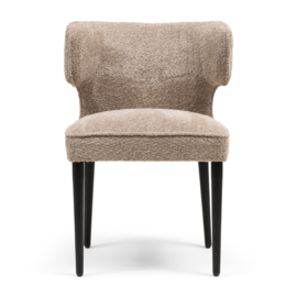 Antibes Dining Armchair, Manhattan Waeve Soft Walnut