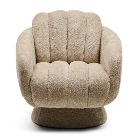 Scotia Swivel Armchair,Vintage Velvet Sterling Silver