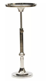 Rivièra Maison San Rafael Adjustable End Table zilver