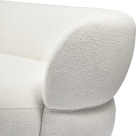 Riviera Maison San Remo 3,5 S Sofa Arm Right, 3,5 Zits Bank Arm Rechts Simply White