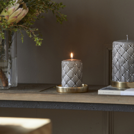 Rivièra Maison Pilllar Candle Padded Flax