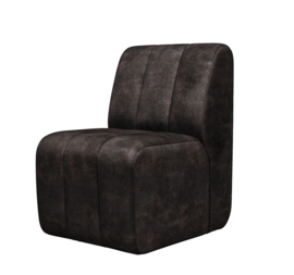 Riviera Maison Eetkamerstoel Dazzle Grimaldi Grey, Velvet