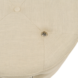 Riviera Maison Bowery Footstool linen flax