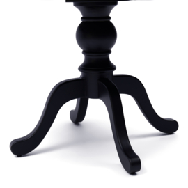 Rivièa Maison Le Marais Dining Table, Dia 120 cm Black