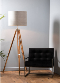 Light & Living Vloerlamp driepoot 86,5-160 cm Matisse hout naturel