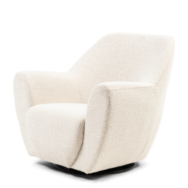 Riviera Maison The Jill Swivel Chair Boucle white sand