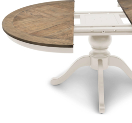 Riviera Maison Le Marais Dining Table Extendable 140/190x140 White