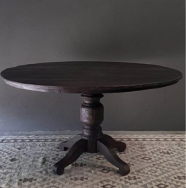 LUKSA Oude Ronde Eettafel 140x78cm