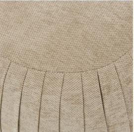 Riviera Maison Paris Footstool, Vintage Jacquard, Mild Cashmere