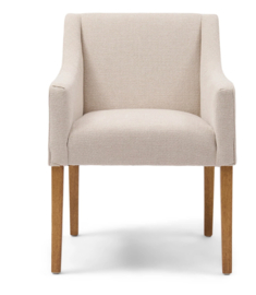 Riviera Maison Eetkamerstoel Savile Row Glossy Flax