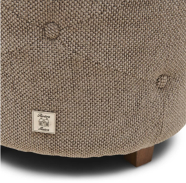 Riviera Maison Bowery Footstool Melting Silver