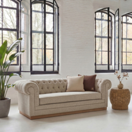 Rivièra Maison Crescent Sofa Mountain Weave, Dune Sand