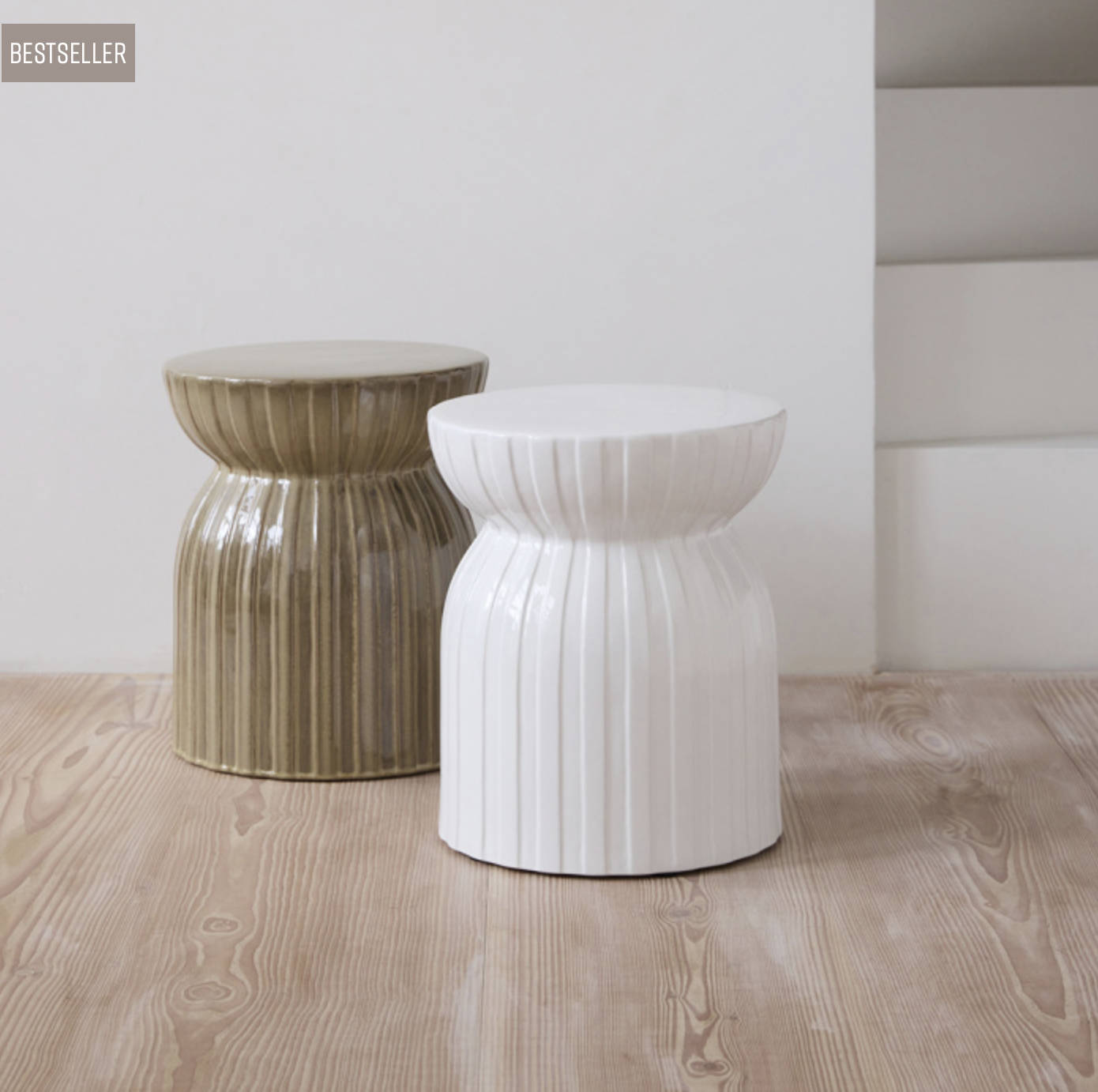 Bijzettafel Sintra Puur Wit 35CM