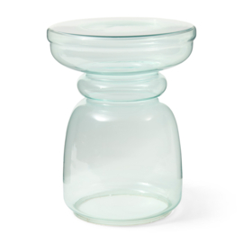 Rivièra Maison Venice Glass End Table, Aqua