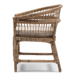 Riviera Maison Eetkamerstoel Victoria Falls Natural, Rattan