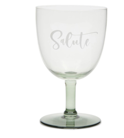 Riviera Maison Salute Wine Glass green