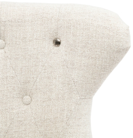 Riviera Maison George Dining Chair rich tweed antique white